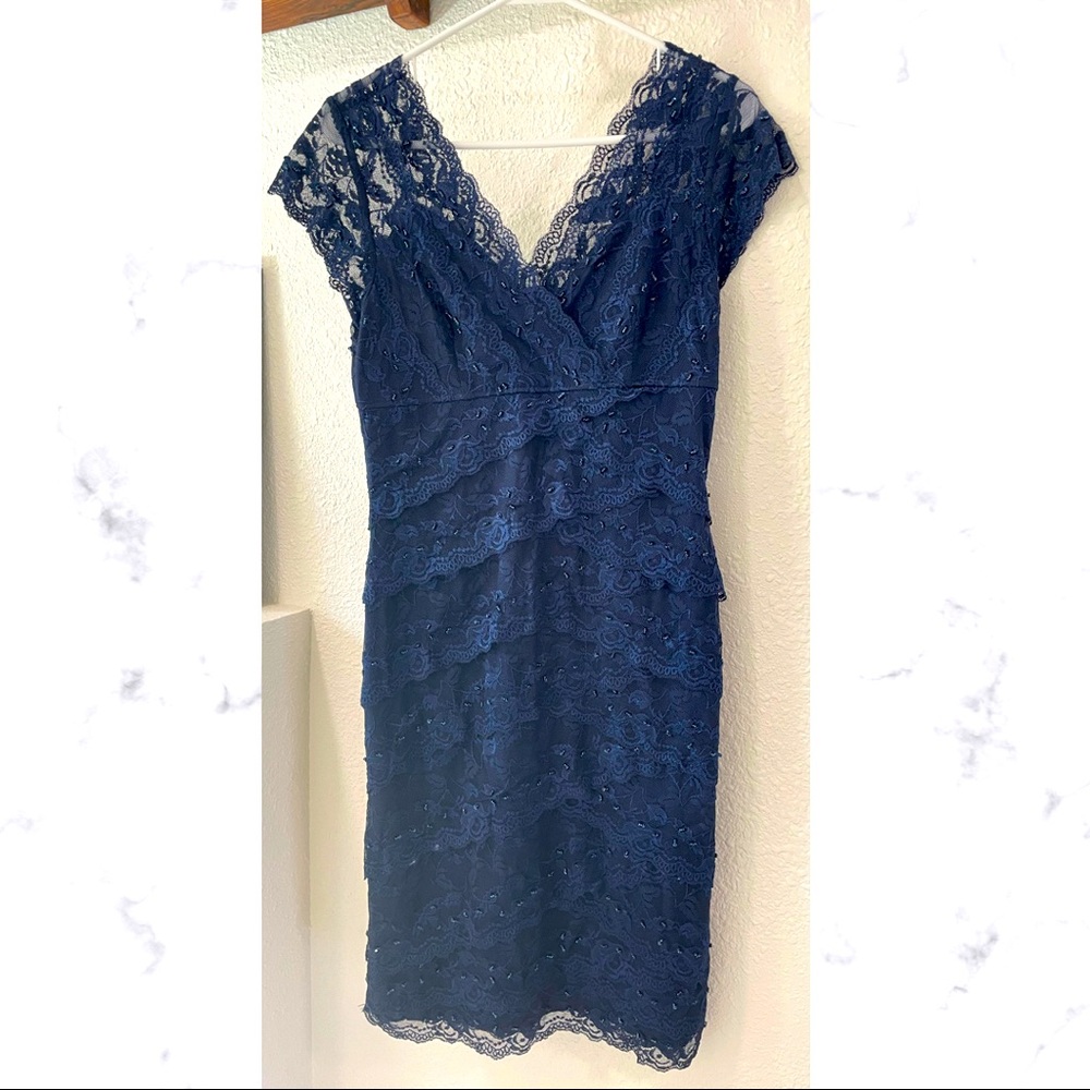 Marina Dress from Nordstrom Size 10 Navy Blue